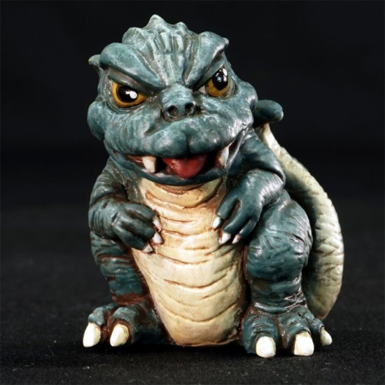 Godzilla 1993 Mame Godzilla and Baby Godzilla Soft Vinyl