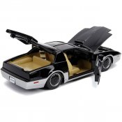 Knight Rider KARR 1982 Pontiac Trans Am 1:24 Scale Die-Cast Metal Vehicle with Lights