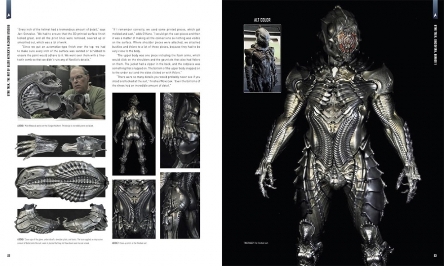 Star Trek: The Art of Glenn Hetrick's Alchemy Studios Hardcover Book Face Off - Click Image to Close