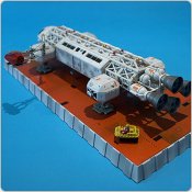 Space 1999 Eagle Transporter 12" Die Cast Set 3: The Exiles by Sixteen 12