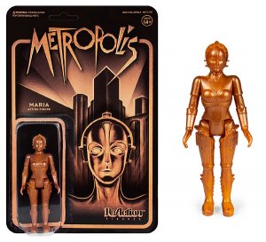 Metropolis 1927 Maria 3.75" Gold ReAction Figure