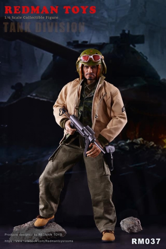 Fury Tank Division Driver 1/6 Scale Figure by Redman - Click Image to Close