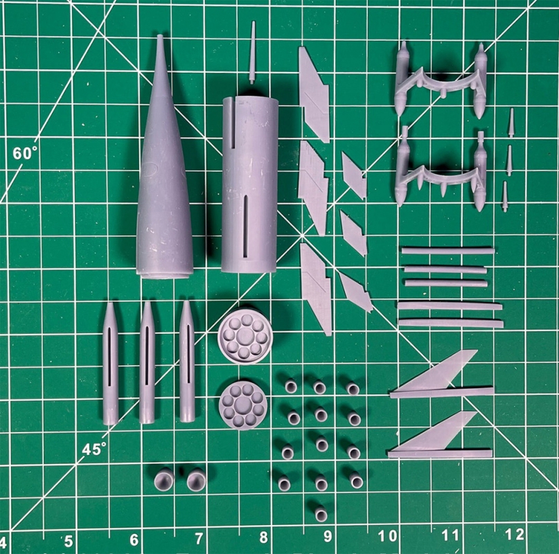 Satellite in the Sky 1956 Stardust Rocket 1/228 Scale Model Kit - Click Image to Close
