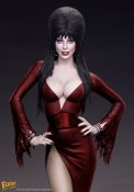 Elvira Mistress of the Dark 1/4 Scale Maquette Statue (Red Glitter Dress Version)