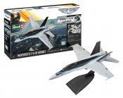 Top Gun Maverick Maverick's F/A-18 Super Hornet 1/72 Scale Snap Model Kit by Revell