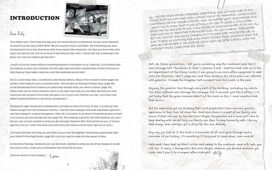 Gremlins: The Official Cookbook Hardcover Book 40th Anniversary - Click Image to Close