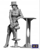 At the Edge of the Universe: Don't Even Think About.. 1/24 Scale Model Kit (Figure, Counter & Chair)