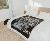 Twilight Zone Raschel Throw Blanket 45 x 60 Inches