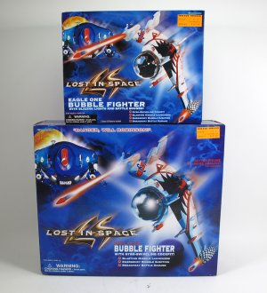 Lost in Space 1997 Bubble Fighter 2 Toys by Trendmasters