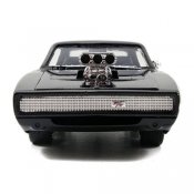Fast and the Furious Dom's Dodge Charger 1:24 Scale Build and Collect Die-Cast Metal Vehicle with Dom Figure