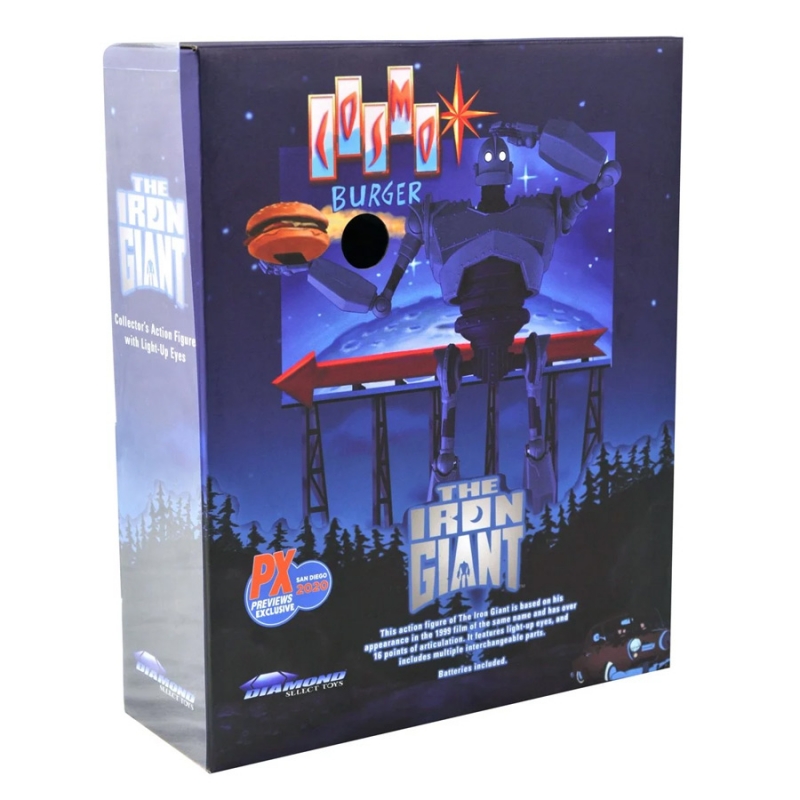 Iron Giant Deluxe Action Figure Box Set San Diego Comic-Con 2020 Exclusive LIMITED EDITION - Click Image to Close