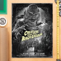 Creature From the Black Lagoon (Silver Screen) Movie Poster LIMITED TO 150 PIECES