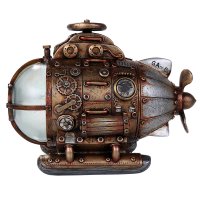 Steampunk Submarine with LED Lights