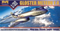 Gloster Meteor F4 1/32 Scale Model Kit by HK Models