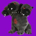 Cerberus 3 Headed Dog 9 Inch Plush Toy