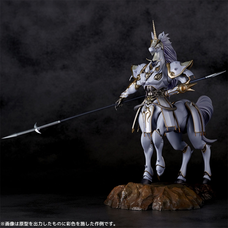 Machine God Sleipnir 9" Model Kit by Kaiyodo Kigami Gensou Rune Masquer - Click Image to Close