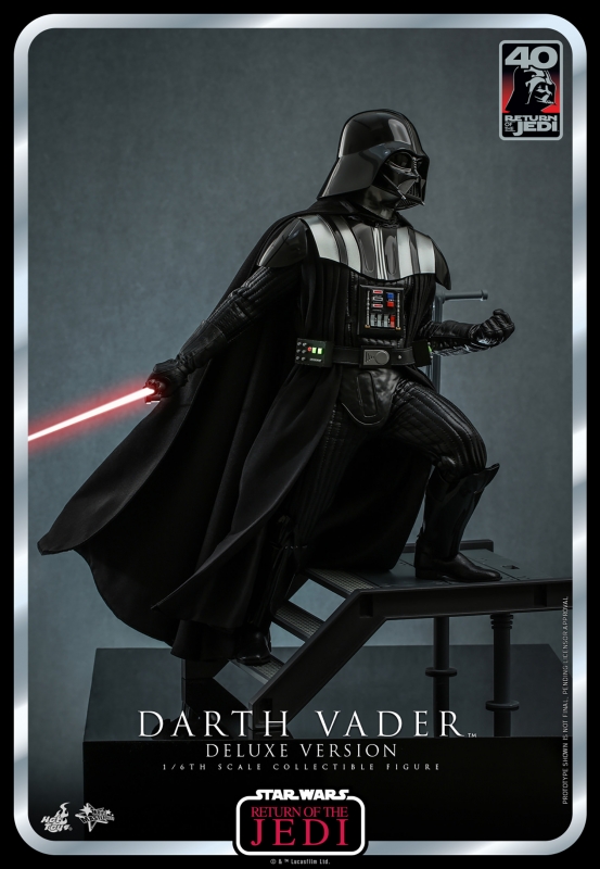 Star Wars: Return of the Jedi - Darth Vader 1/6 Scale Figure (DELUXE VER) By Hot Toys - Click Image to Close