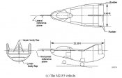 Northrop M2-F3 Experimental Lifting Body 1/48 Scale Model