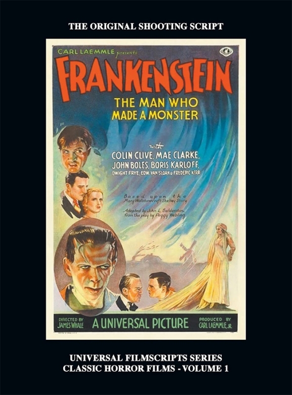 Frankenstein Universal Filmscripts Series Vol. 1 Hardcover Book - Click Image to Close