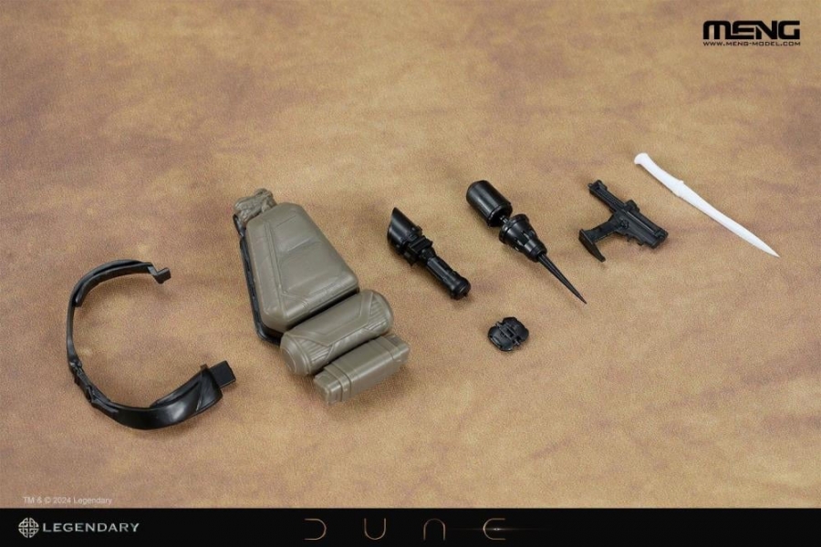 Dune 2021 Paul Atreides Deluxe 1/12 Scale Model Kit by Meng - Click Image to Close