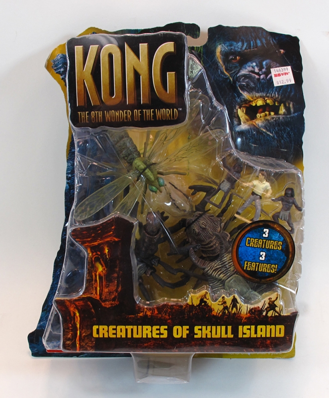 Kong 8th Wonder of the World Creatures of Skull Island Figure by Playmates - Click Image to Close
