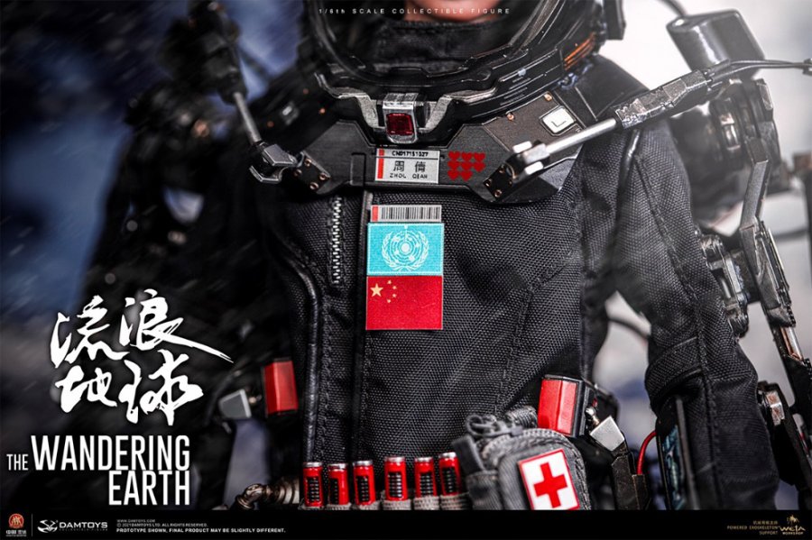 Wandering Earth CN171-11 Rescue Unit Zhou Qian 1/6 Scale Figure by Dam Toys - Click Image to Close