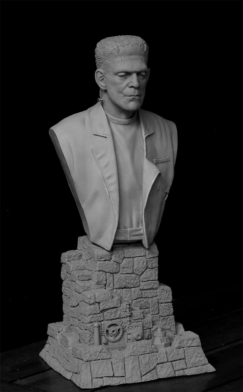 The Groom 1/4 Scale Bust Model Kit by Jeff Yagher - Click Image to Close
