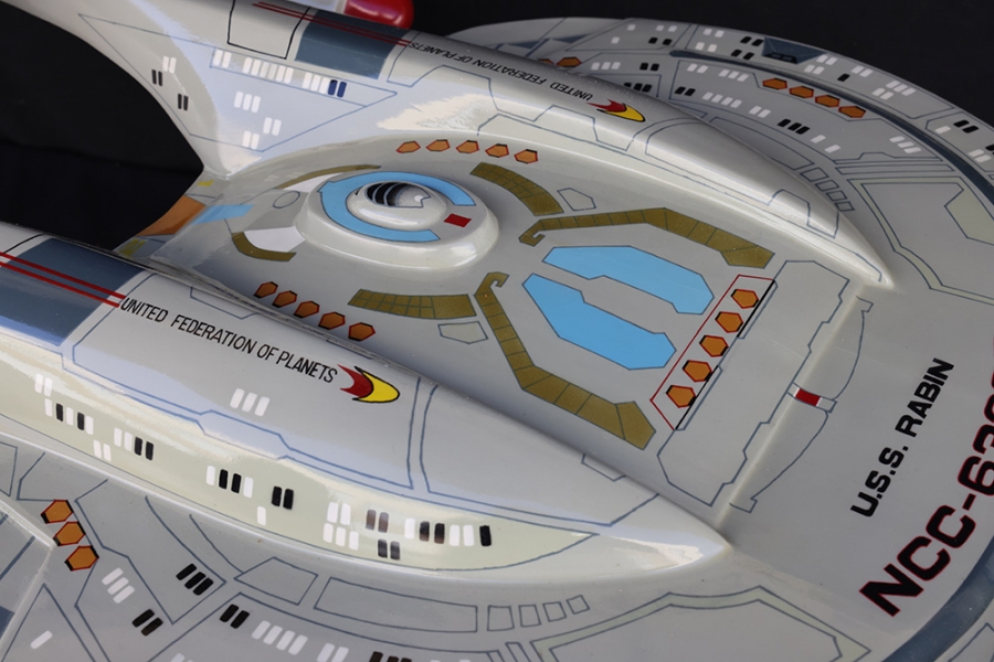 Star Trek Akira Class U.S.S. Rabin Giant Studio Scale Replica 39" Long - Click Image to Close