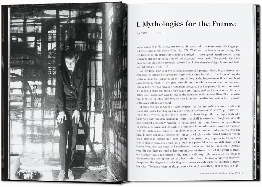 HR Giger Hardcover Book by Andreas J. Hirsch H.R. Giger - Click Image to Close