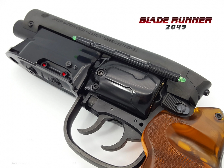 Blade Runner 2049 Deckard's Blaster Hero Elite Movie Prop Replica - Click Image to Close