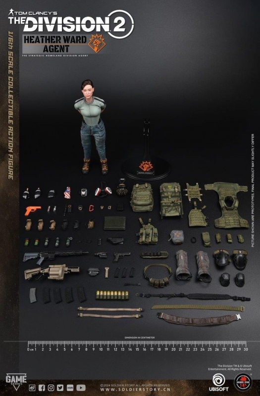Division 2 Heather Ward Agent Ubisoft Game 1/6 Scale Figure by Soldier Story - Click Image to Close