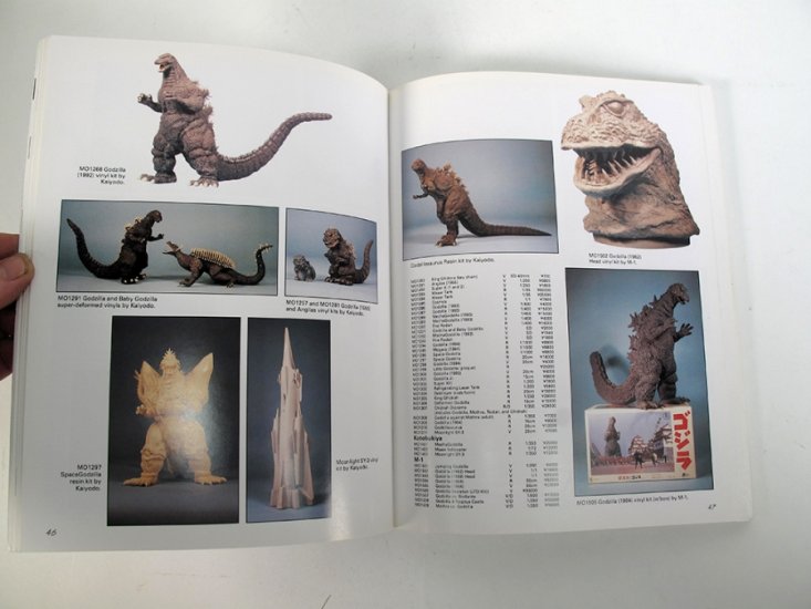 Godzilla Collectibles An Unauthorized Guide Book by Sean