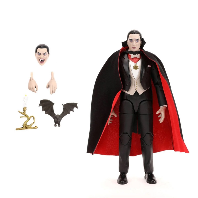 Dracula 6-Inch Scale Action Figure Universal Monsters Bela Lugosi - Click Image to Close