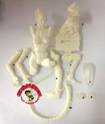 Alien Girl 1/4 Scale Model Kit by Zombee