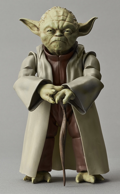 Star Wars Yoda 1/6 and 1/12 Scale Model Kit by Bandai - Click Image to Close