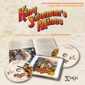 King Solomon's Mines 1985 Soundtrack CD Jery Goldsmith 2CD Set LIMITED EDITION