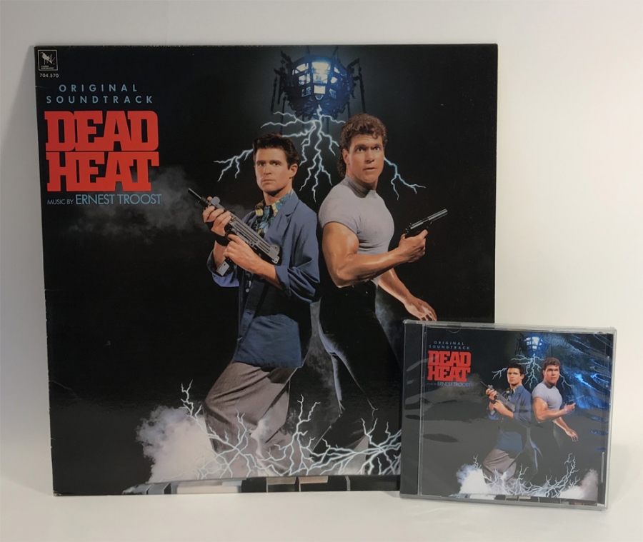 Dead Heat Soundtrack Vinyl LP Earnest Troost Plus Bonus CD - Click Image to Close