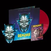Demons 1985 35th Anniversary Soundtrack LP (LIMITED Red Vinyl with Mask)