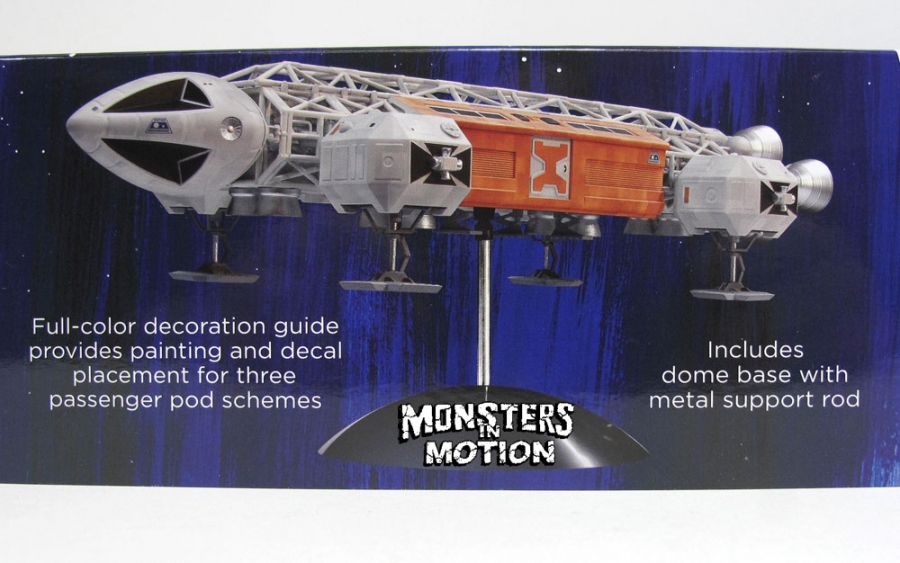 Space 1999 Eagle II Transporter 1/72 Scale 14" Model Kit - Click Image to Close