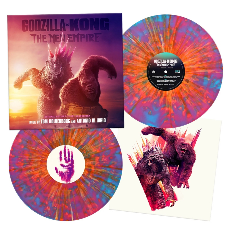 Godzilla x Kong: The New Empire Soundtrack LP 2 Disc Set Tom Holkenborg - Click Image to Close