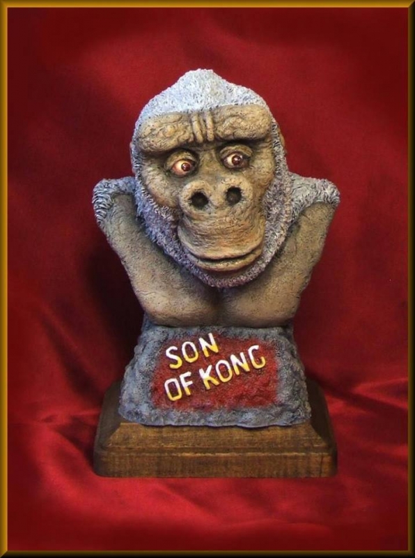 Son Of Kong Legends of Stop Motion Bust Model Kit by Mick Wood - Click Image to Close