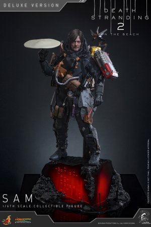 Death Standing 2: On the Beach Sam (Norman Reedus) DELUXE 1/6 Scale Figure by Hot Toys