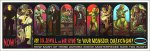 Aurora Monster Retail Store Banner 12X35 Reproduction Poster
