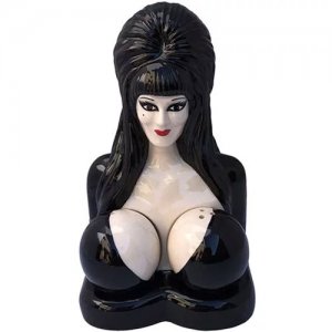 Elvira Mistress of the Dark Salt and Pepper Shakers