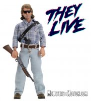 They Live John Nada 8" Figure Rowdy Roddy Piper