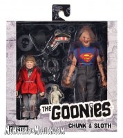 Goonies Sloth and Chunk 8" Clothed Figure 2-Pack by Neca