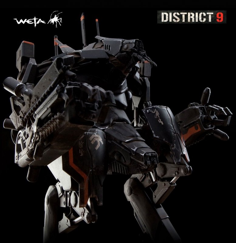 District 9 The Exosuit Statue Weta Workshop - Click Image to Close
