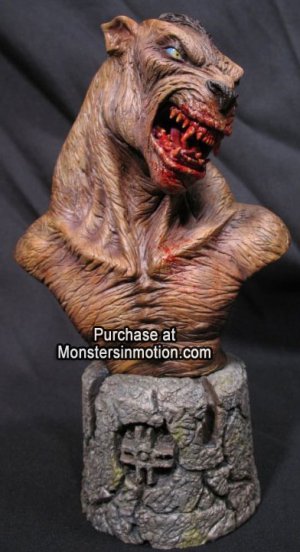 Underworld Lycan Wolf 1/4 Resin Model Assembly Bust Kit