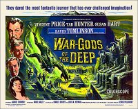 War Gods Of The Deep 1965 Half Sheet Poster Reproduction