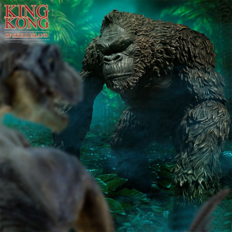 King Kong Of Skull Island 7" Figure by Mezco - Click Image to Close